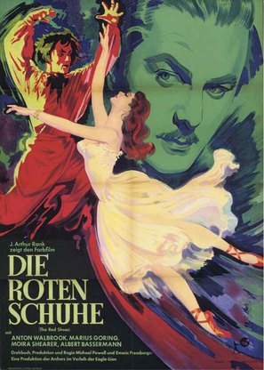 The Red Shoes - German Movie Poster (thumbnail)