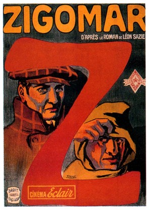 Zigomar - French Movie Poster (thumbnail)