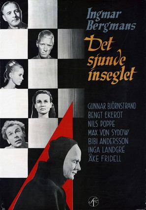 Det sjunde inseglet - Swedish Movie Poster (thumbnail)