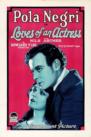 Loves of an Actress - Movie Poster (thumbnail)
