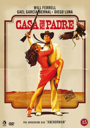 Casa de mi Padre - Danish DVD movie cover (thumbnail)