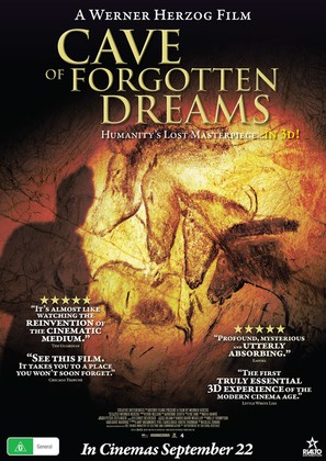 Cave of Forgotten Dreams - Australian Movie Poster (thumbnail)