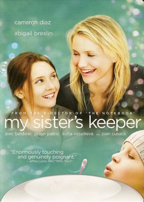My Sister&#039;s Keeper - DVD movie cover (thumbnail)