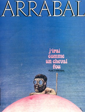 J&#039;irai comme un cheval fou - French Movie Poster (thumbnail)