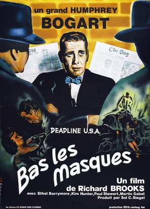 Deadline - U.S.A. - French Movie Poster (thumbnail)