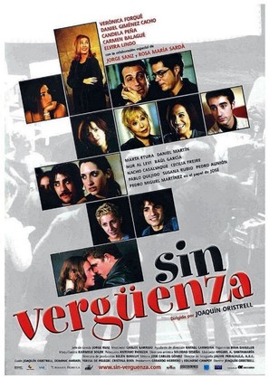 Sin verg&uuml;enza - Spanish Movie Poster (thumbnail)