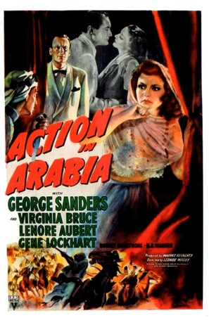 Action in Arabia - Movie Poster (thumbnail)