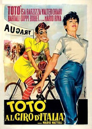 Tot&ograve; al giro d&#039;Italia - Italian Movie Poster (thumbnail)