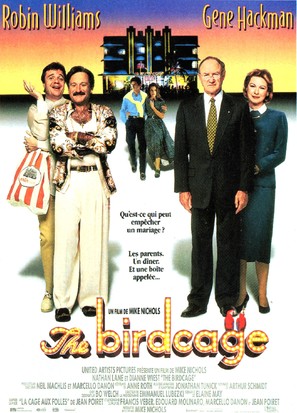 The Birdcage - French Movie Poster (thumbnail)