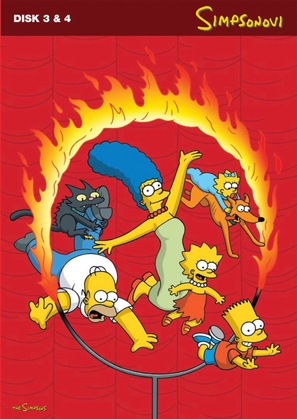 &quot;The Simpsons&quot; - Czech DVD movie cover (thumbnail)