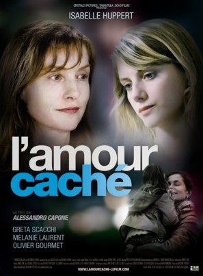 L&#039;amour cach&eacute; - French Movie Poster (thumbnail)