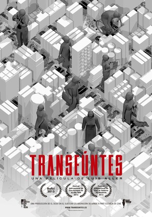 Transe&uacute;ntes - Spanish Movie Poster (thumbnail)