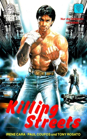 Busted Up - German VHS movie cover (thumbnail)