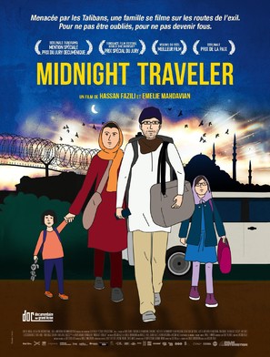 Midnight Traveler - French Movie Poster (thumbnail)