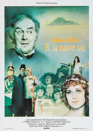 E la nave va - Italian Movie Poster (thumbnail)