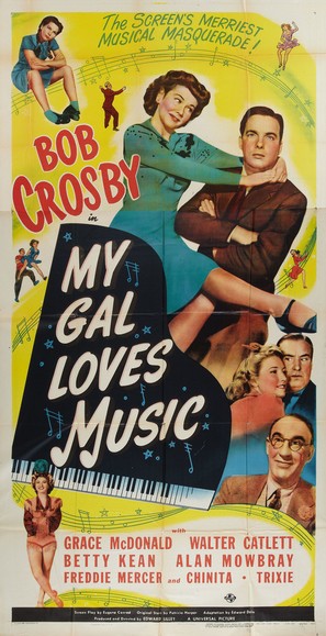 My Gal Loves Music - Movie Poster (thumbnail)