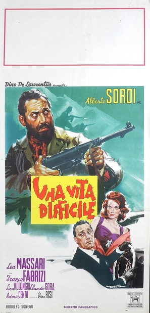 Una vita difficile - Italian Movie Poster (thumbnail)