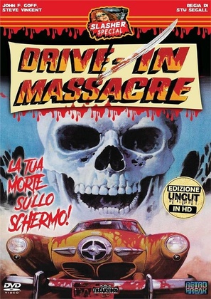 Drive in Massacre - Italian DVD movie cover (thumbnail)