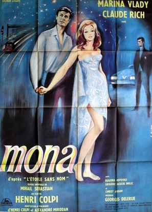 Mona, l&#039;&eacute;toile sans nom - French Movie Poster (thumbnail)