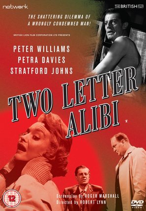 Two Letter Alibi - British DVD movie cover (thumbnail)