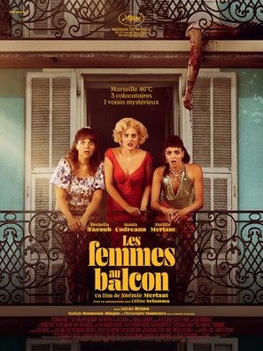 Les femmes au balcon - French Movie Poster (thumbnail)