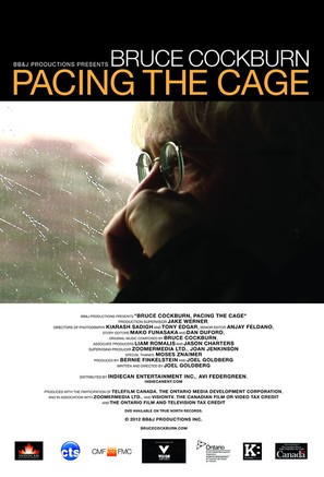 Bruce Cockburn Pacing the Cage - Canadian Movie Poster (thumbnail)