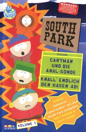 &quot;South Park&quot; - German DVD movie cover (thumbnail)