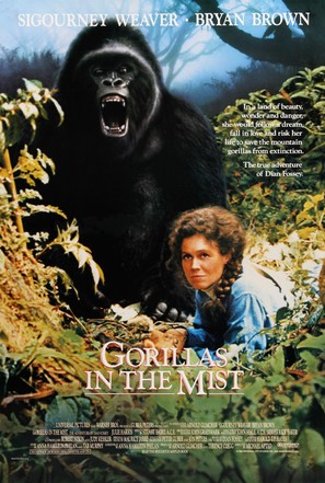 Gorillas in the Mist: The Story of Dian Fossey - Movie Poster (thumbnail)