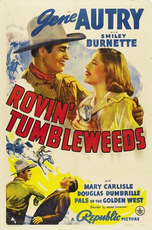 Rovin&#039; Tumbleweeds - Theatrical movie poster (thumbnail)