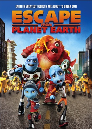 Escape from Planet Earth - DVD movie cover (thumbnail)