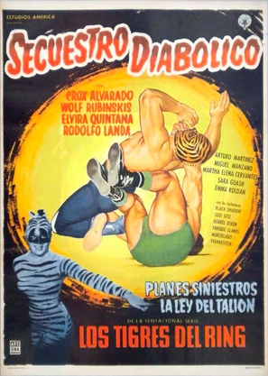 Secuestro diabolico - Mexican Movie Poster (thumbnail)