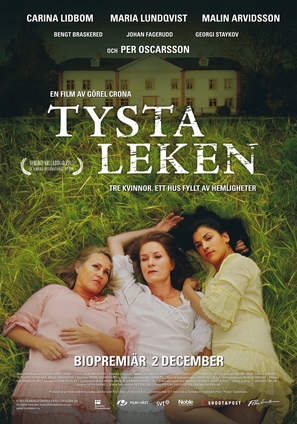 Tysta leken - Swedish Movie Poster (thumbnail)