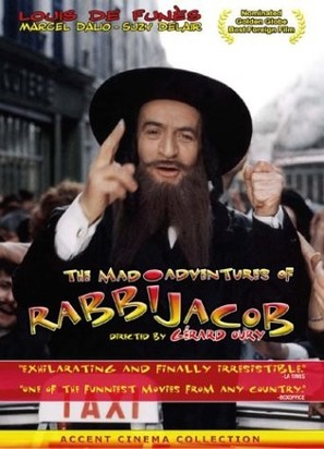 Les aventures de Rabbi Jacob - DVD movie cover (thumbnail)