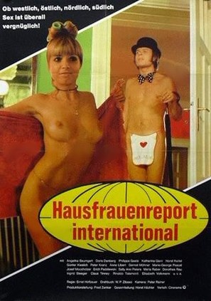Hausfrauen Report international - German Movie Poster (thumbnail)
