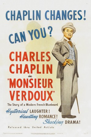 Monsieur Verdoux - Theatrical movie poster (thumbnail)