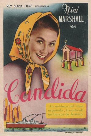 C&aacute;ndida - Spanish Movie Poster (thumbnail)