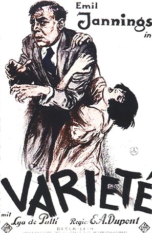 Variet&eacute; - German Movie Poster (thumbnail)
