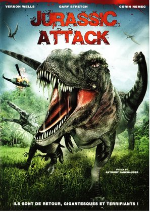 Jurassic Attack - French DVD movie cover (thumbnail)