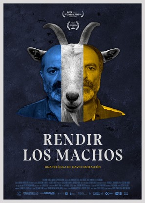 Rendir los machos - Spanish Movie Poster (thumbnail)