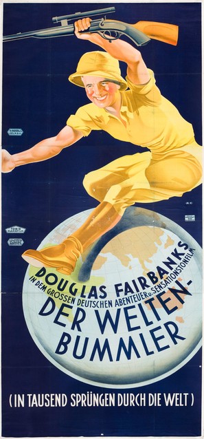 Around the World in 80 Minutes with Douglas Fairbanks - Austrian Movie Poster (thumbnail)