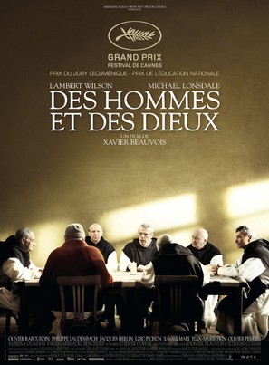 Des hommes et des dieux - French Movie Poster (thumbnail)