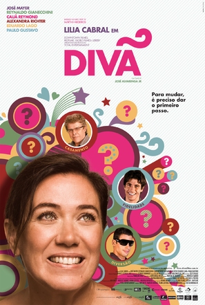 Div&atilde; - Brazilian Movie Poster (thumbnail)