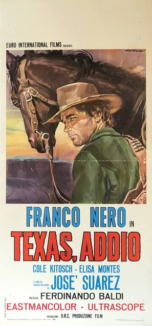 Texas, addio - Italian Movie Poster (thumbnail)