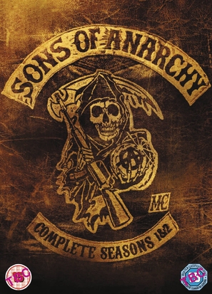 &quot;Sons of Anarchy&quot; - British DVD movie cover (thumbnail)