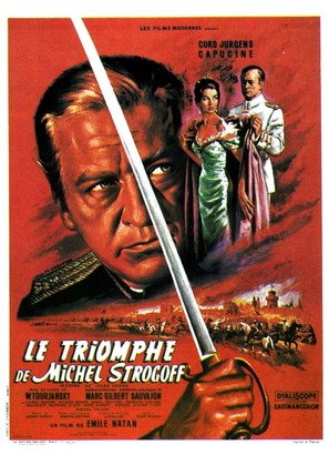 Le triomphe de Michel Strogoff - French Movie Poster (thumbnail)