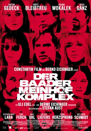 Der Baader Meinhof Komplex - German Movie Poster (thumbnail)