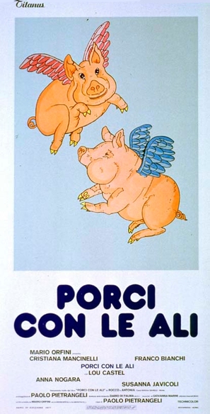 Porci con le ali - Italian Movie Poster (thumbnail)