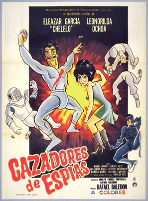 Cazadores de esp&iacute;as - Mexican Movie Poster (thumbnail)