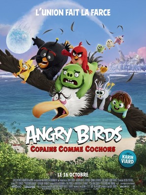 The Angry Birds Movie 2 - French Movie Poster (thumbnail)