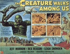 The Creature Walks Among Us - British Movie Poster (thumbnail)